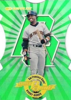 1997 Donruss - Power Alley Die Cut #16 Barry Bonds Front