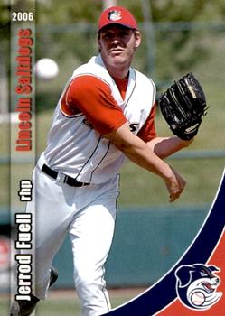 2006 Grandstand Lincoln Saltdogs #8 Jerrod Fuell Front