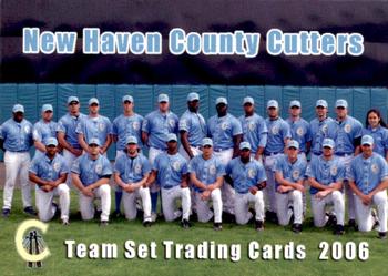 2006 Grandstand New Haven County Cutters #1 Cover Card Front