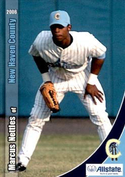 2006 Grandstand New Haven County Cutters #4 Marcus Nettles Front