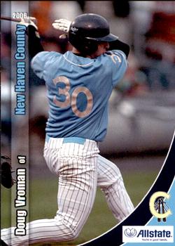 2006 Grandstand New Haven County Cutters #5 Doug Vroman Front