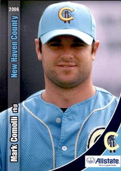2006 Grandstand New Haven County Cutters #6 Mark Comolli Front