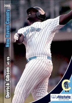 2006 Grandstand New Haven County Cutters #7 Derrick Gibson Front