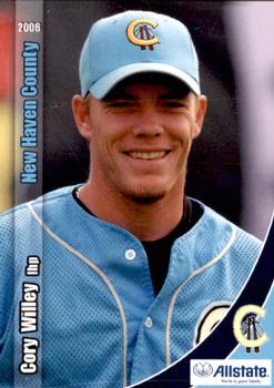 2006 Grandstand New Haven County Cutters #10 Cory Willey Front
