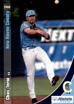 2006 Grandstand New Haven County Cutters #21 Chas Terni Front