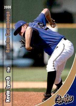 2006 Grandstand Rancho Cucamonga Quakes #14 Kevin Lynch Front