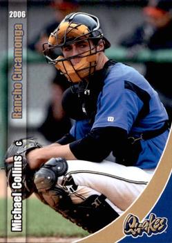 2006 Grandstand Rancho Cucamonga Quakes #23 Michael Collins Front