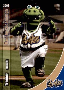 2006 Grandstand Rancho Cucamonga Quakes #30 Tremor Front