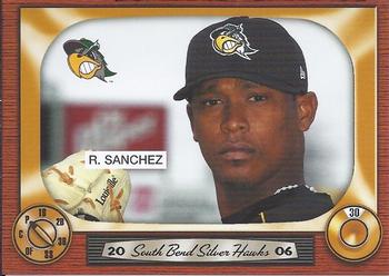 2006 Grandstand South Bend Silver Hawks #NNO Ramon Sanchez Front