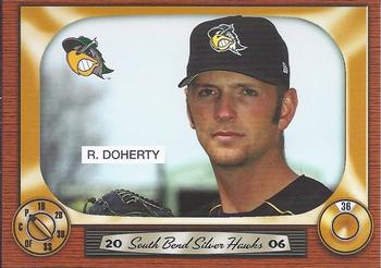 2006 Grandstand South Bend Silver Hawks #NNO Ryan Doherty Front