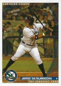2006 Grandstand Southern League Top Prospects #NNO Jarrod Saltalamacchia Front