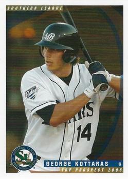 2006 Grandstand Southern League Top Prospects #NNO George Kottaras Front