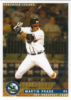 2006 Grandstand Southern League Top Prospects #NNO Martin Prado Front