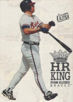 1997 Ultra - HR Kings (Home Run Kings) #6 Ryan Klesko Front