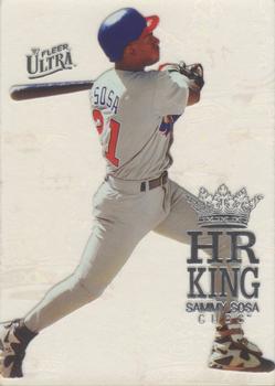 1997 Ultra - HR Kings (Home Run Kings) #9 Sammy Sosa Front
