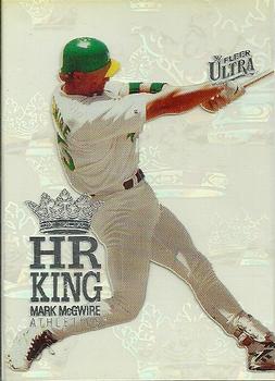 1997 Ultra - HR Kings (Home Run Kings) #7 Mark McGwire Front