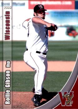 2006 Grandstand Wisconsin Timber Rattlers #11 Rollie Gibson Front