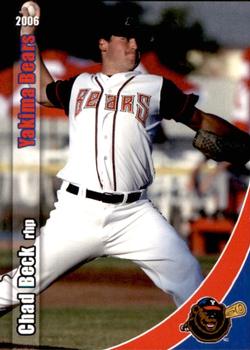 2006 Grandstand Yakima Bears #28 Chad Beck Front