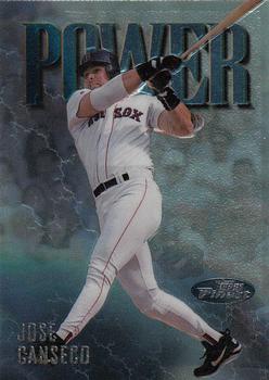 1997 Finest - Embossed #101 Jose Canseco Front