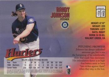 1997 Finest - Embossed #110 Randy Johnson Back