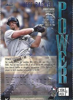 1997 Finest - Embossed #159 Jeff Bagwell Back
