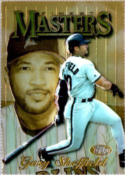 1997 Finest - Embossed #326 Gary Sheffield Front