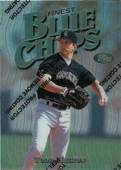 1997 Finest - Embossed #286 Todd Helton Front