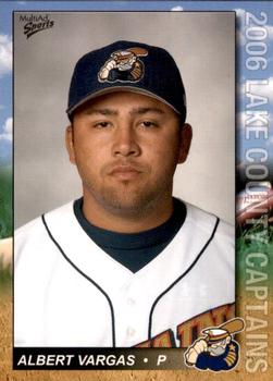 2006 MultiAd Lake County Captains #27 Albert Vargas Front