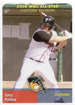 2006 MultiAd Midwest League All-Stars Eastern Division #14 Cory Patton Front