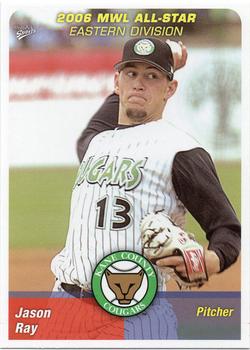 2006 MultiAd Midwest League All-Stars Eastern Division #21 Jason Ray Front
