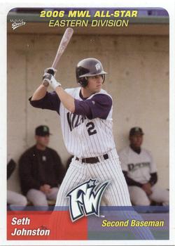 2006 MultiAd Midwest League All-Stars Eastern Division #23 Seth Johnston Front
