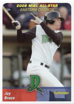 2006 MultiAd Midwest League All-Stars Eastern Division #27 Jay Bruce Front