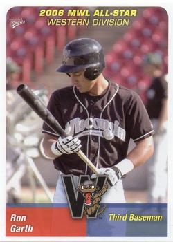 2006 MultiAd Midwest League All-Stars Western Division #7 Ron Garth Front