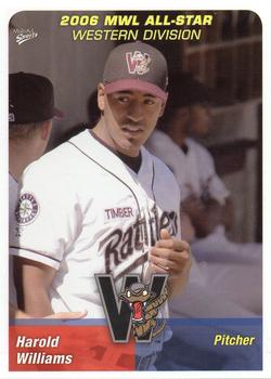 2006 MultiAd Midwest League All-Stars Western Division #8 Harold Williams Front