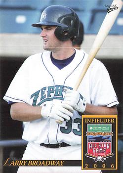2006 MultiAd Pacific Coast League All-Stars #14 Larry Broadway Front