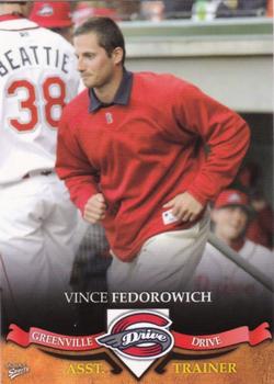 2007 MultiAd Greenville Drive #34 Vince Fedorowich Front