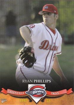 2007 MultiAd Greenville Drive #20 Ryan Phillips Front