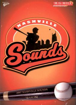 2007 MultiAd Nashville Sounds #1 Header Front