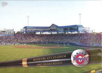 2007 MultiAd Omaha Royals #34 Rosenblatt Stadium Front