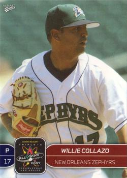 2007 MultiAd Pacific Coast League All-Stars #23 Willie Collazo Front