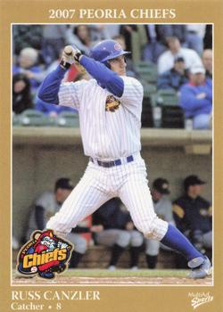 2007 MultiAd Peoria Chiefs #7 Russ Canzler Front