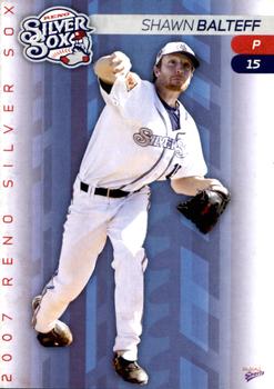 2007 MultiAd Reno Silver Sox #1 Shawn Balteff Front