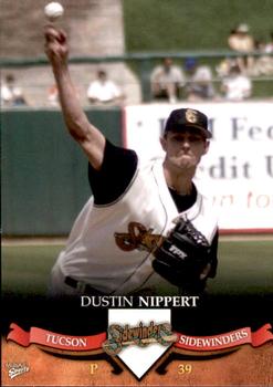 2007 MultiAd Tucson Sidewinders #20 Dustin Nippert Front