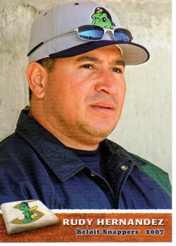 2007 Grandstand Beloit Snappers #NNO Rudy Hernandez Front