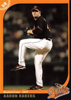 2007 Grandstand Bluefield Orioles 50th Anniversary #NNO Aaron Rakers Front