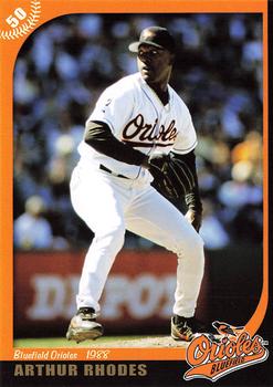 2007 Grandstand Bluefield Orioles 50th Anniversary #NNO Arthur Rhodes Front