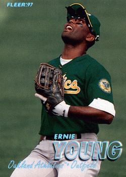 1997 Fleer - Tiffany #200 Ernie Young Front