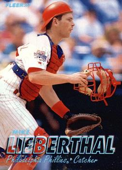 1997 Fleer - Tiffany #414 Mike Lieberthal Front