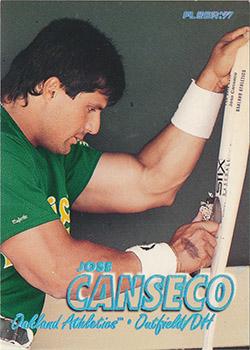 1997 Fleer - Tiffany #535 Jose Canseco Front