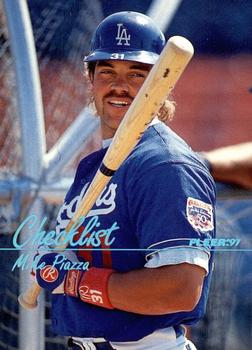 1997 Fleer - Tiffany #734 Mike Piazza Front